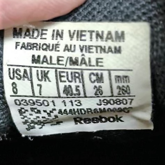 Men's Reebok, size 8 - Picture 5 of 5